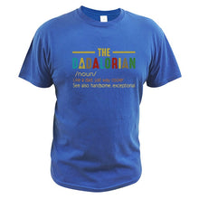 Load image into Gallery viewer, The Dadalorian Defination Like A Dad Just Way Cooler T-Shirt 100% Cotton EU Size Crew Neck High Quality Summer Tops Tee Homme