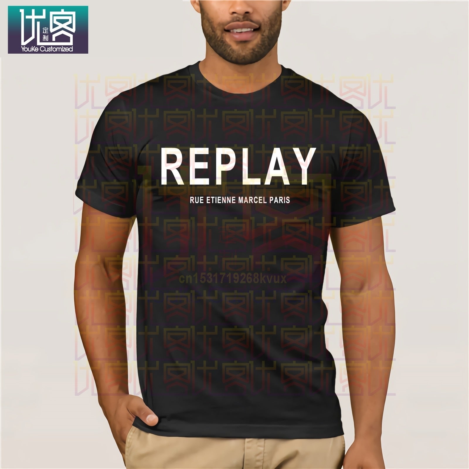 Men's T-shirts - Replay  Mens tshirts, T shirt, Shirts