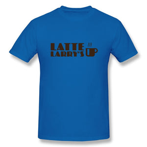 Latte Larry S Curb Your Enthusiasm T-Shirt Men's Basic Short Sleeve T-Shirt European Size