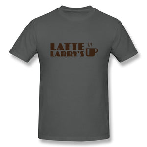 Latte Larry S Curb Your Enthusiasm T-Shirt Men's Basic Short Sleeve T-Shirt European Size