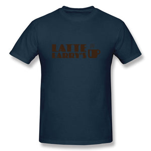 Latte Larry S Curb Your Enthusiasm T-Shirt Men's Basic Short Sleeve T-Shirt European Size